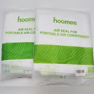 (2) HOOMEE 400CM (157")Universal Window Seal for Portable Air Conditioner